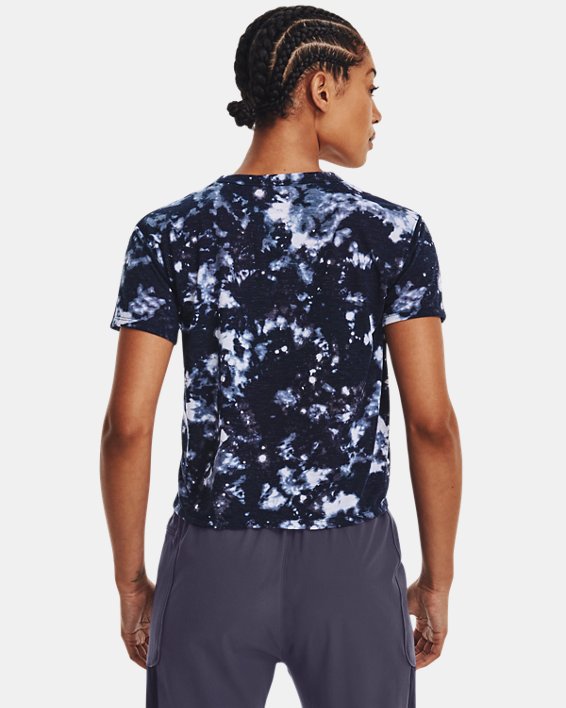 Women's UA Run Trail T-Shirt, Blue, pdpMainDesktop image number 1
